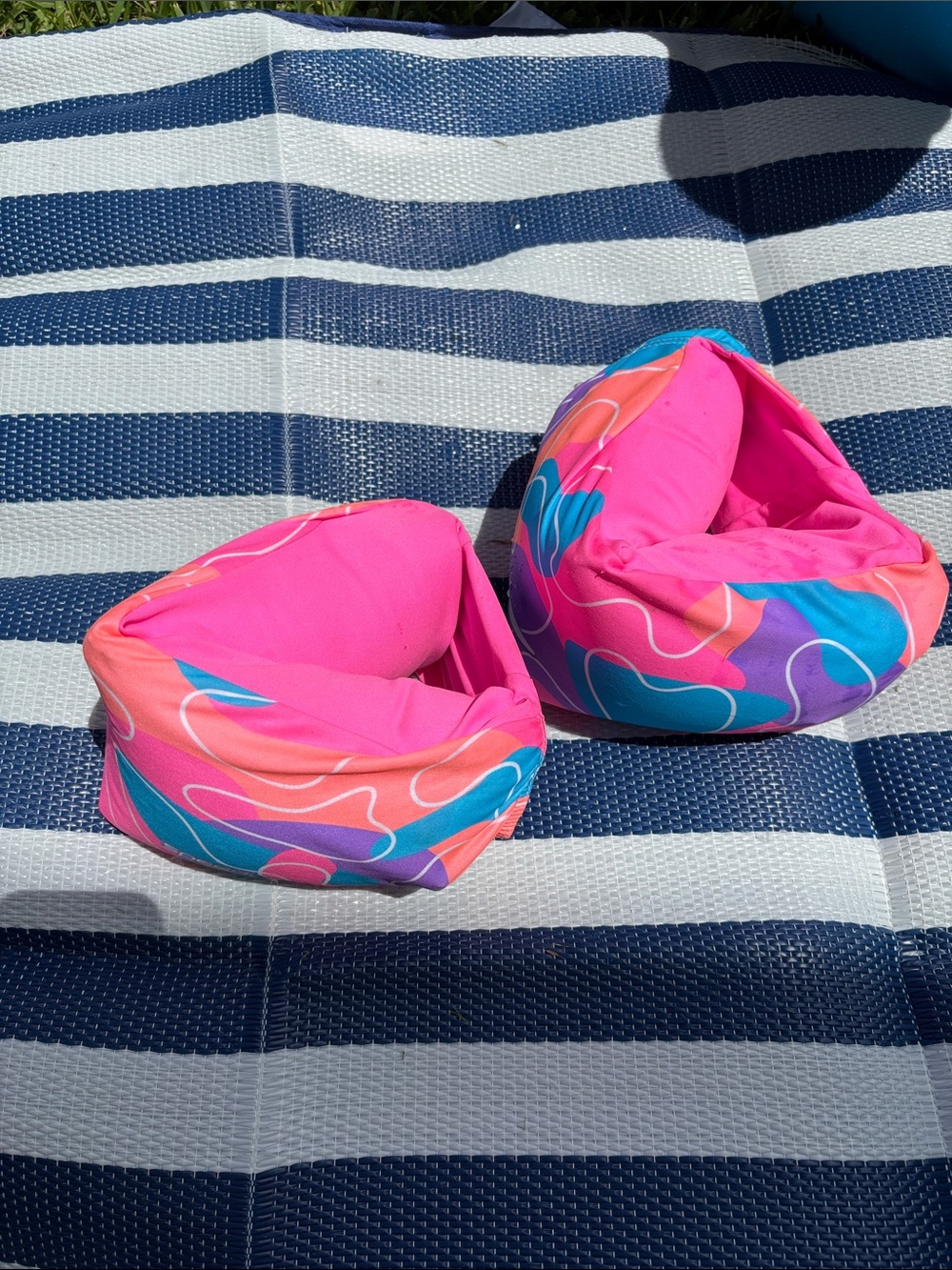 Speedo Pink Turquoise & Purple Kids Swim Arm Floaties